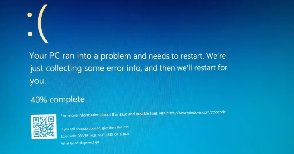 Windows-Blue-screen-Of-Death