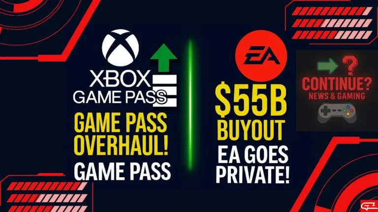 Xbox Game Pass Shake-Up & EA’s $55B Buyout – Gaming Industry Power Moves!