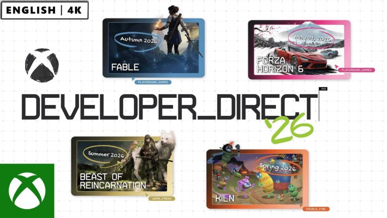 Xbox started the 2026 with the now annual Xbox Developer Direct 2026