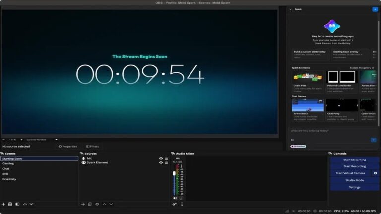Meld Studio Actually Gave You A Reason To Keep Using OBS Studio With Their DNA