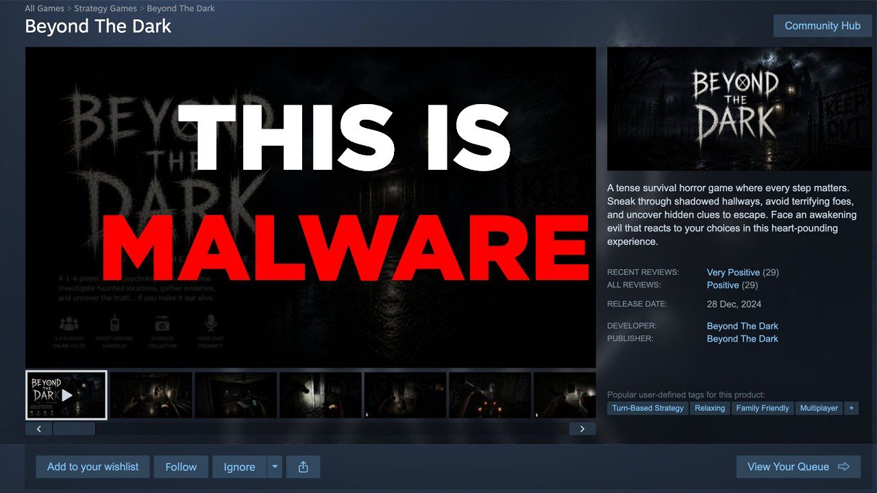 this "free" steam game steals your data youtube