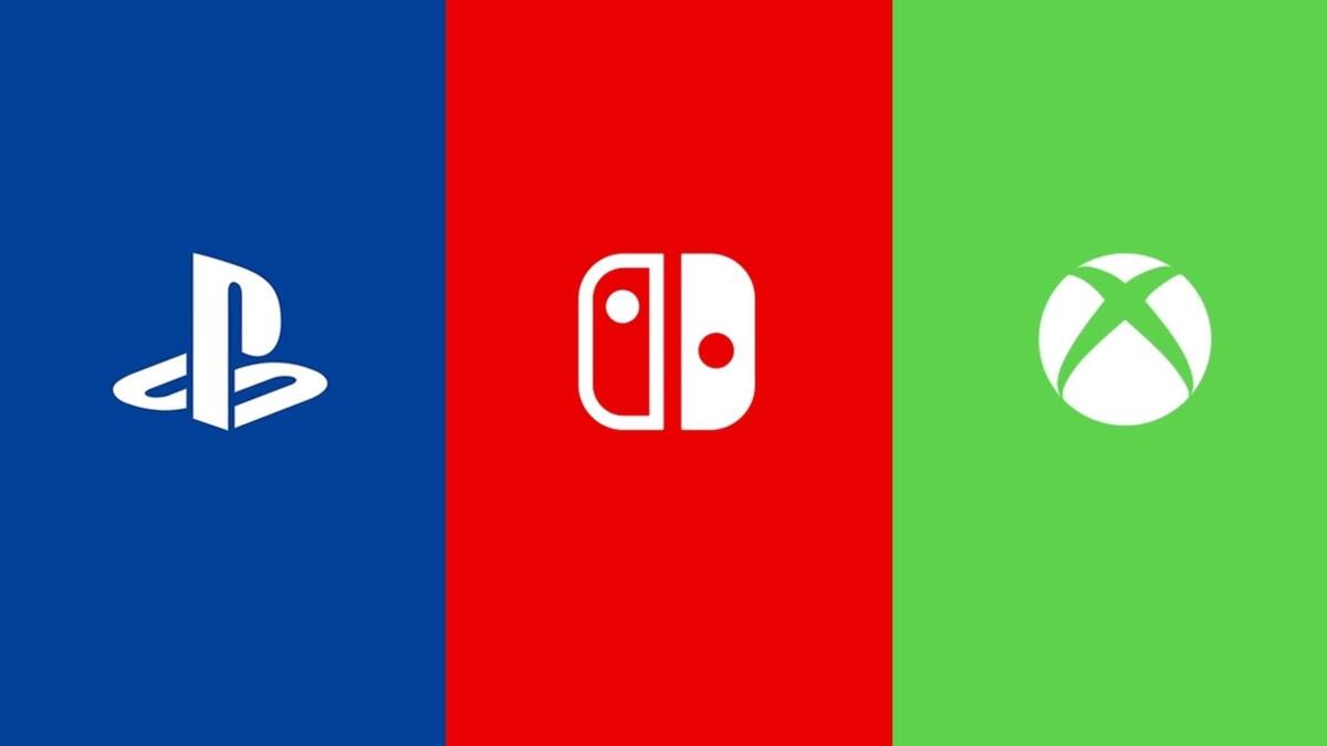 playstation nintendo xbox logos