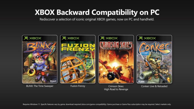 Microsoft Presents XBOX Backward Compatibility
