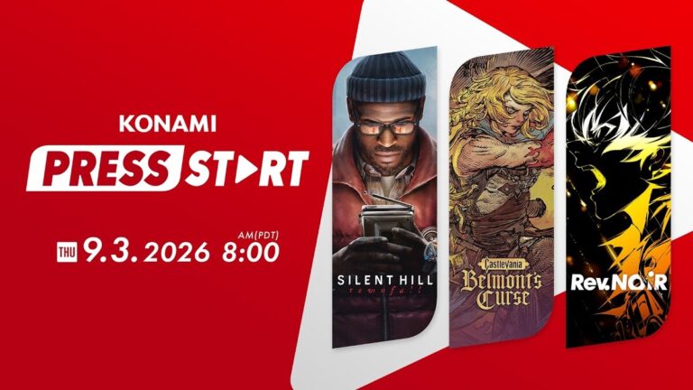 Everything announced At Konami Press Start 2026